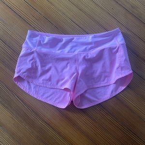 HOT PINK LULULEMON SHORTS